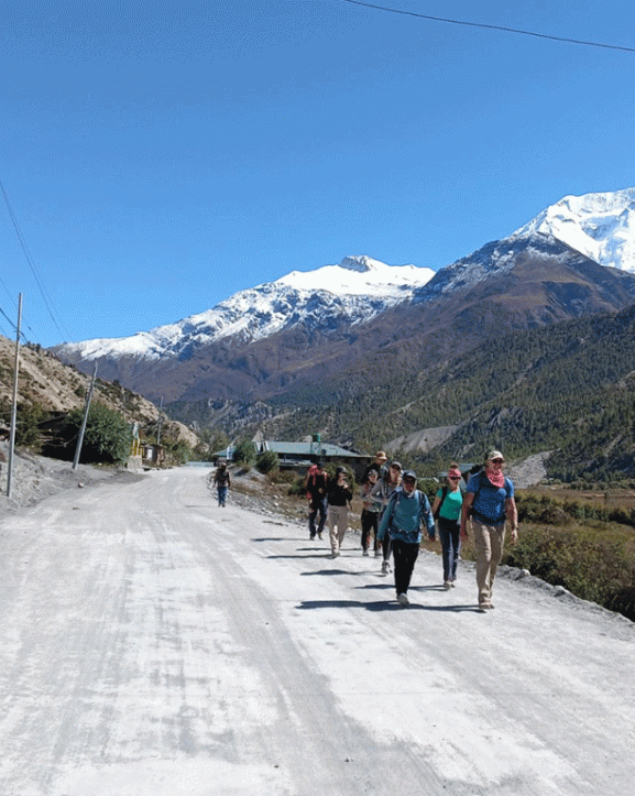 मनाङमा डेढ महिनामा सात हजार पर्यटक भित्रिए