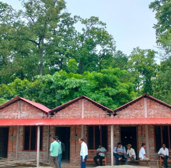 पर्यटन प्रवर्द्धनका लागि सामुदायिक वनमा पाहुना घर निर्माण गरिँदै