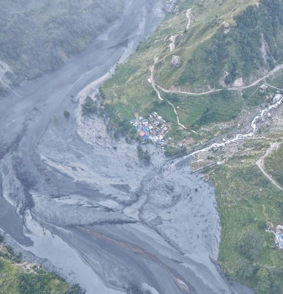 बूढीगण्डकी बाढी : दर्जनौं घर र पुलमा क्षति, प्रभावित क्षेत्रबाट ४७ जनाको उद्धार