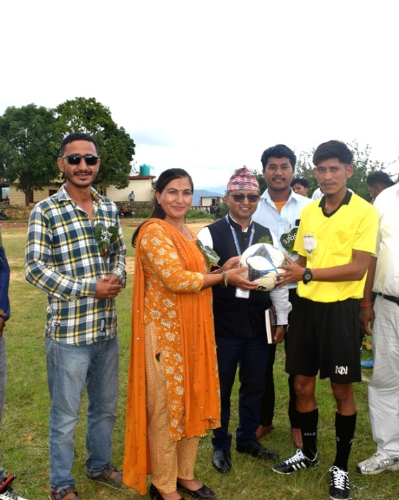 सल्यानमा पहिलो खलंगा गोल्डकप फुटबल प्रतियोगिता सुरु