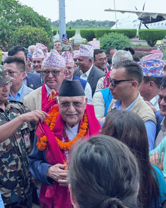 प्रधानमन्त्री ओली गृह जिल्ला झापामा