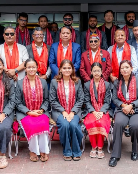 चेस ओलम्पियाड टोलीको बिदाइ