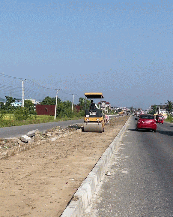 नारायणघाट-बुटवल सडक विस्तार राति मात्र