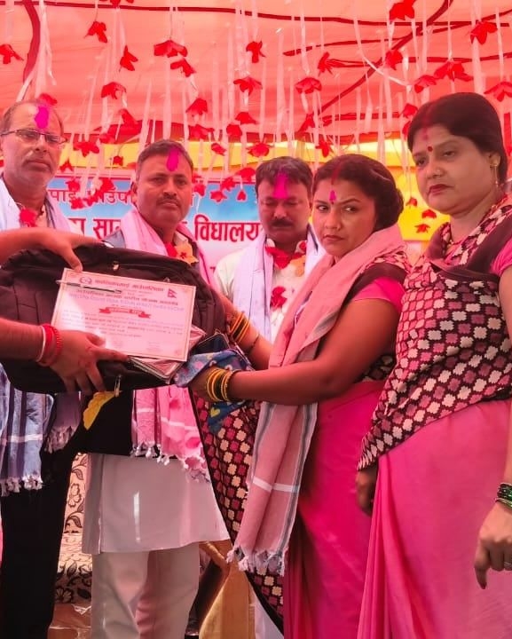 कालिकामाई गाउँपालिकाका शिक्षक, कर्मचारी र ज्येष्ठ नागरिकलाई सम्मान