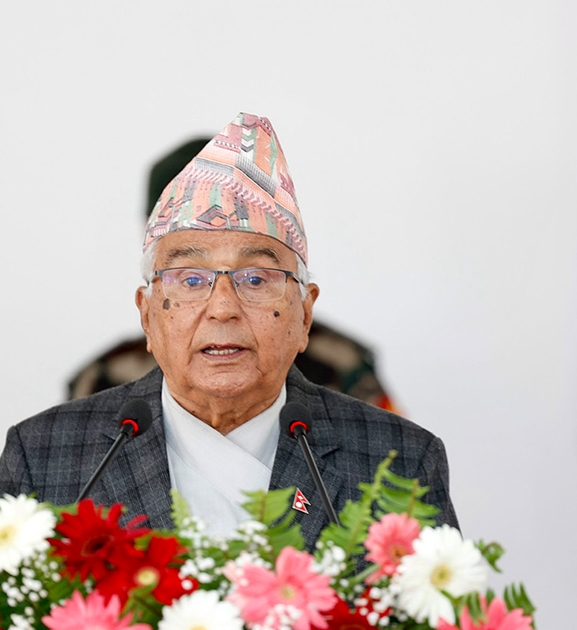 जितीया पर्वले आपसी सम्मान र सद्भाव कायम गर्दछ : राष्ट्रपति पौडेल