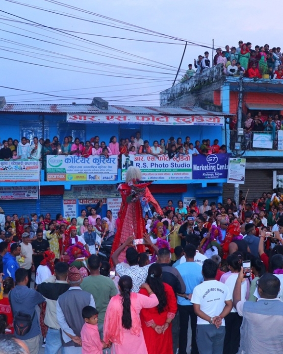 सल्यानमा गाईजात्रा सुरु, आठ रात नौ दिनसम्म चल्ने