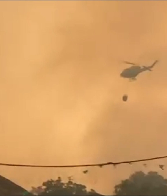 स्पेनमा डढेलो फैलियो
