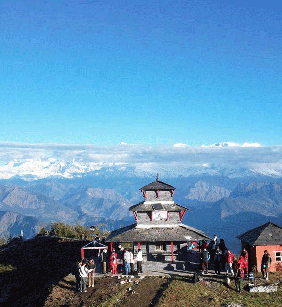 धार्मिक पर्यटकीयस्थल तिनचुलेमा पूर्वाधार निर्माण