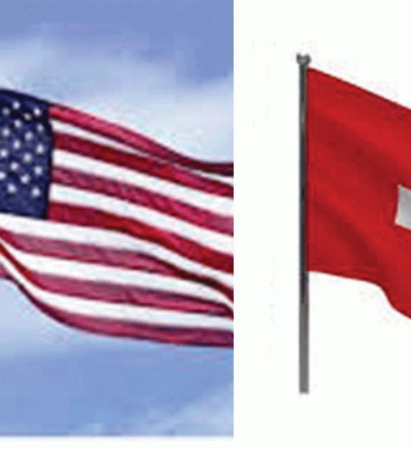 अमेरिका–स्विट्जरल्यान्ड व्यापार सम्बन्ध सुदृढ, शुल्क दर घटाइयो