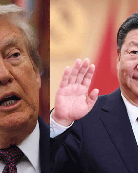 अमेरिकी राष्ट्रपति ट्रम्प र चिनियाँ राष्ट्रपति सी दक्षिण कोरियामा भेट्दै