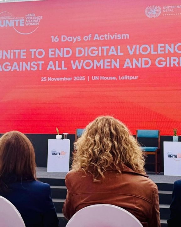 डिजिटल हिंसाविरुद्धको लडाइँ सरकार एक्लैले जित्न सक्दैन, सबै एक होऔं : सञ्चारमन्त्री खरेल