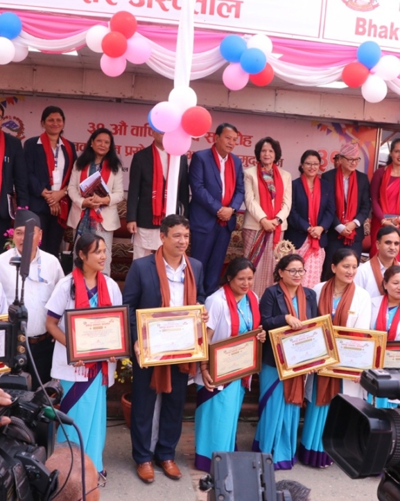 भक्तपुर क्यान्सर अस्पतालको ३१औं वार्षिकोत्सवमा नवनिर्मित प्रयोगशालाको उद्घाटन