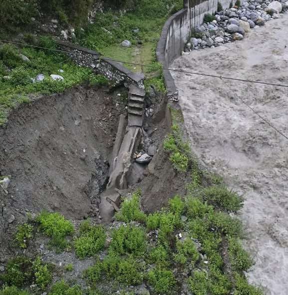 बाउलीगाडमा पानीको सतह बढ्यो, सावधानी अपनाउन आग्रह