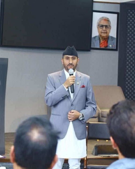 चलचित्र क्षेत्रको श्रीवृद्धिका लागि सरकार प्रतिबद्ध : मन्त्री खरेल