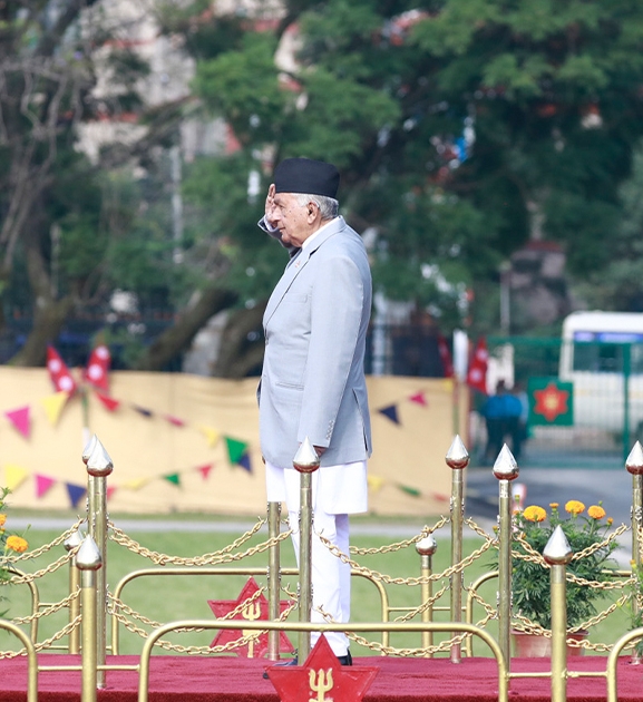राष्ट्रपति पौडेल संविधान दिवसमा आयोजित विशेष समारोहमा सहभागी 