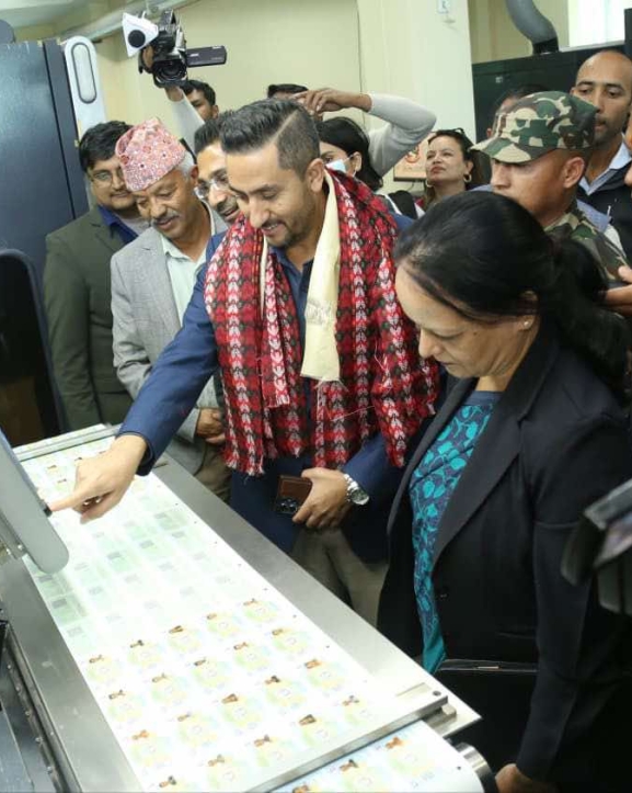 सुरक्षण मुद्रण केन्द्रबाट लाइसेन्स छपाइ सुरु