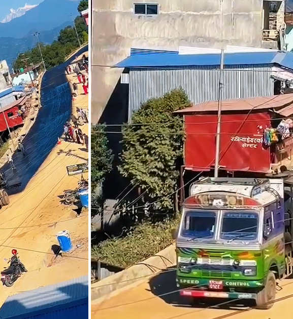 सालझण्डी–सन्धिखर्क–ढोरपाटन सडक निर्माणमा तीव्रता