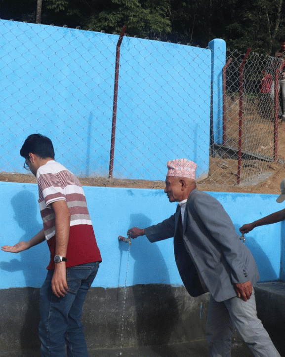 रिजाल धारा खानेपानी मुहान संरक्षणले नागरिकलाई सहज