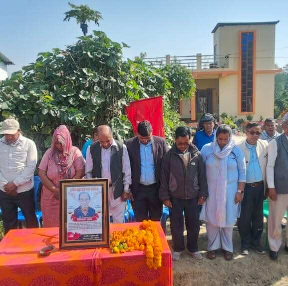 देवीमाया सुनारको निधनमा श्रद्धाञ्जली सभा