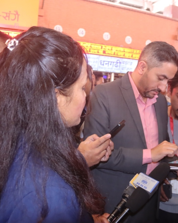 सञ्चारमन्त्रीद्वारा गोँगबु बसपार्कमा निःशुल्क इन्टरनेट सेवा शुभारम्भ