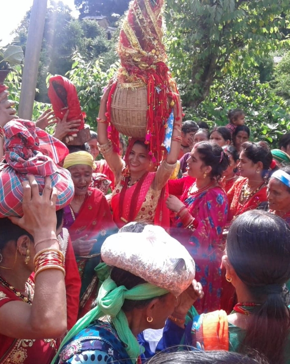 गौरापर्वको आज तेस्रो दिन, आज गौरादेवीलाई घरघरमा भित्र्याइँदै 