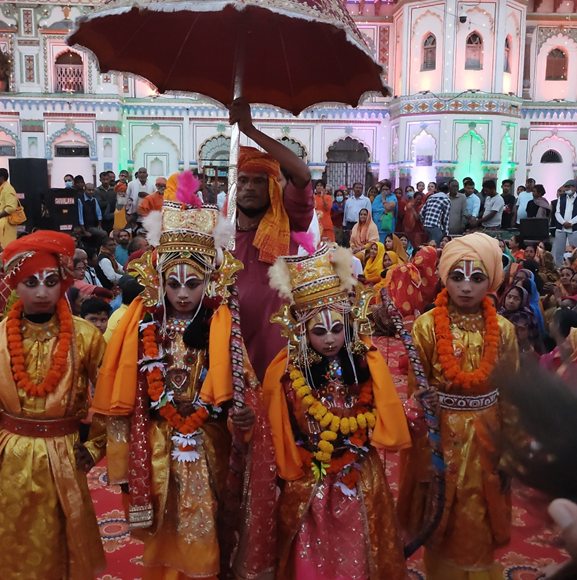 विवाह पञ्चमी महामहोत्सव : आज नगरदर्शन