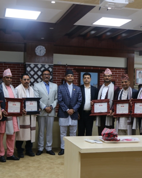 वैदेशिक रोजगारबाट फर्केका आठ उत्कृष्ट उद्यमीलाई सम्मान