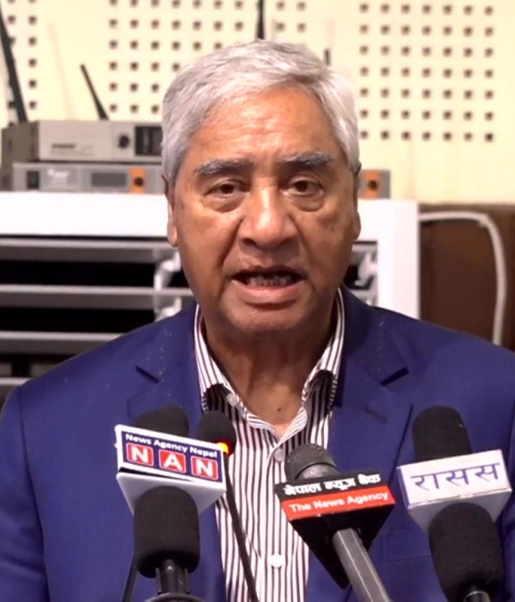 वर्तमान संविधानका कारण प्रतिष्पर्धी दलसँग मिलेर काम गर्नुपर्ने अवस्था छः देउवा