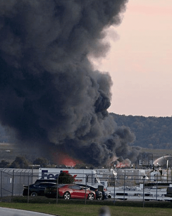 अमेरिकामा कार्गो विमान दुर्घटना, ७ जनाको मृत्यु, ११ जना घाइते