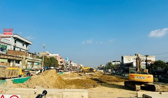 लहानमा रोकिएको ‘ओभरपास’ निर्माण सुरु