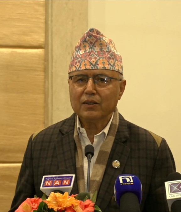 अन्तरिम सरकार सुरक्षित तरिकाले सत्ता हस्तान्तरण गर्नेमा केन्द्रित छ : अर्थमन्त्री खनाल