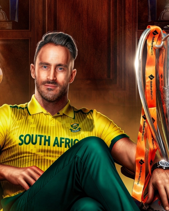 फाफ डु प्लेसिसले विराटनगरबाट एनपिएल खेल्ने