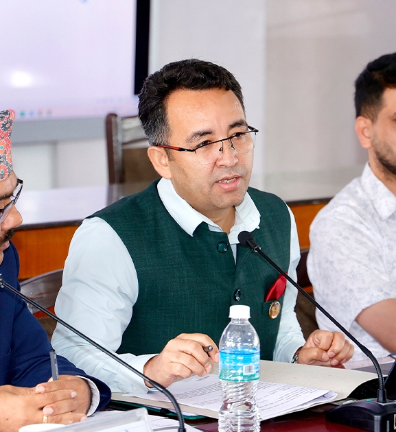 विपद्पछि राज्य नागरिकको साथमा छ भन्ने अनुभूति दिलाउनुपर्छ : सभापति पराजुली