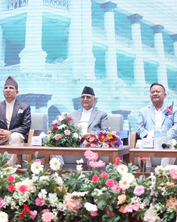 प्रधानमन्त्रीद्वारा त्रिवि शिक्षण अस्पतालको विस्तारित सेवा भवनको उद्घाटन