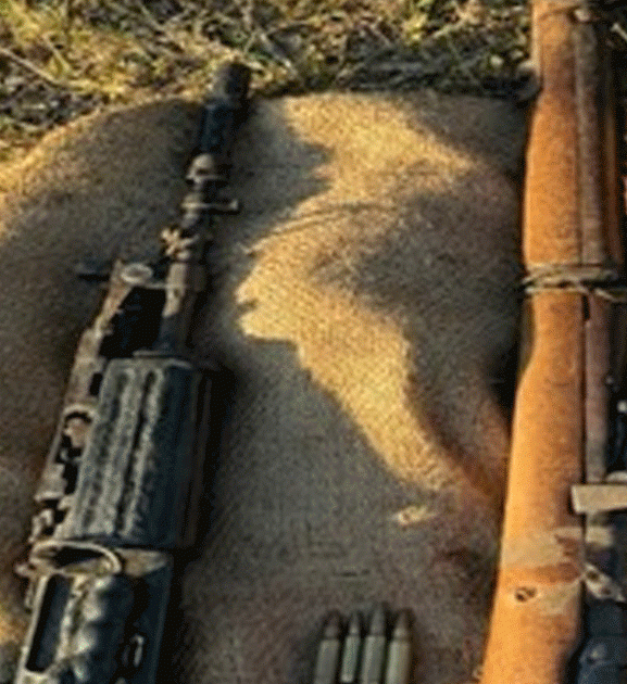 पाँचथरको ओडारमा भेटिए झापामा लुटिएका हतियार