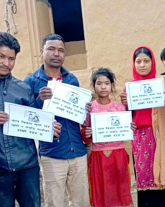बालविवाह रोक्न गाउँटोलसम्म अभियान