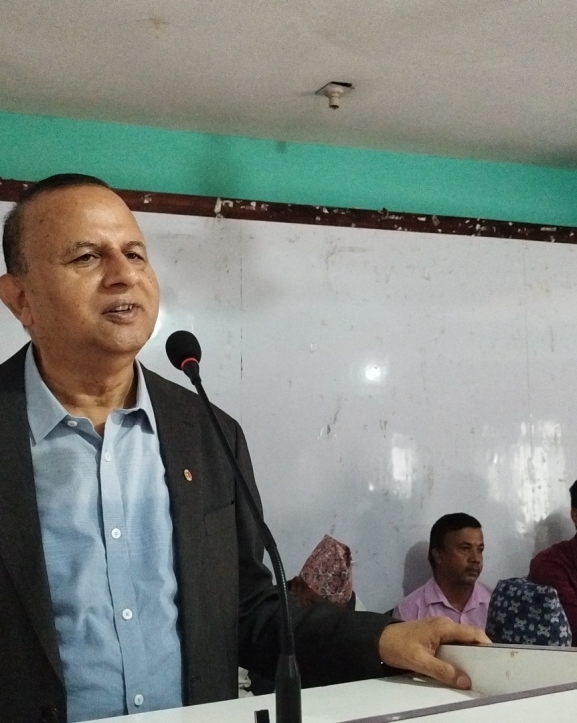 नेपालको सहमतिबिना भूमि प्रयोग गर्न खोज्नु अनुचित : महासचिव पोखरेल
