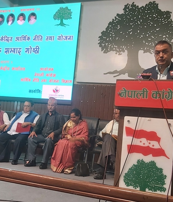 देशभित्रका समस्या समाधान गर्न कांग्रेसले ध्यान दिनुपर्छ : महामन्त्री थापा