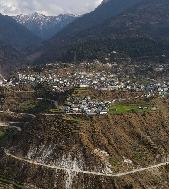 बाजुराको तलगाउँ पहिरोको जोखिममा