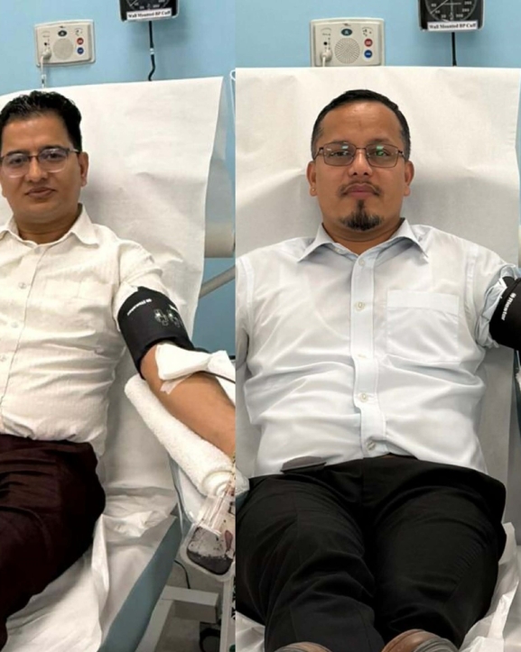 कतारमा बृहत् रक्तदान कार्यक्रम सम्पन्न