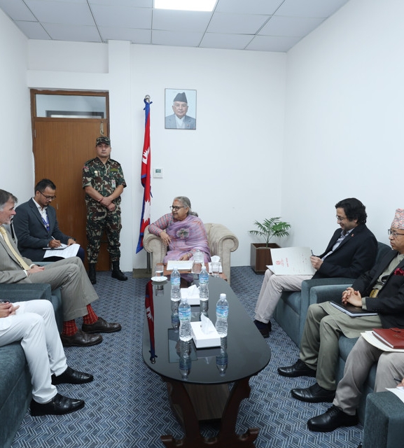 प्रधानमन्त्री कार्कीसँग जर्मनीका राजदुतको भेटः राहदानी छपाइका लागि आवश्यक पहल गरिदिन आग्रह