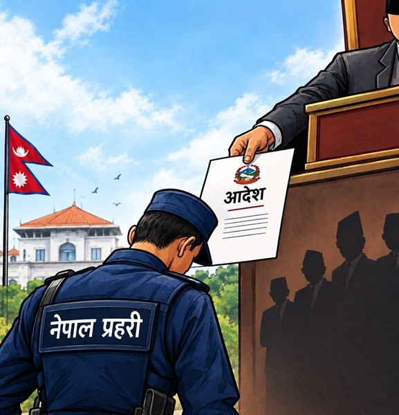 नेपाल प्रहरी : ‘माथिको आदेश’ मान्दा आफ्नै साख गुमाउँदै