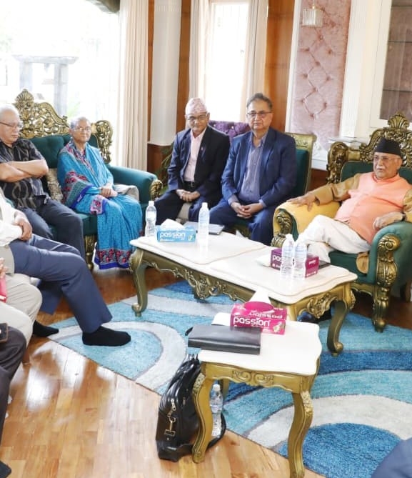 एमाले सचिवालय बैठक बस्दै