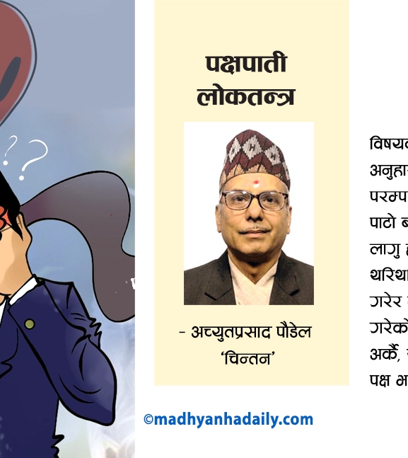 पक्षपाती लोकतन्त्र
