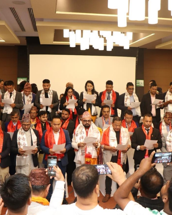 एनआरएनए एनसीसी कतारको अध्यक्षमा पन्थी सर्वसम्मत चयन