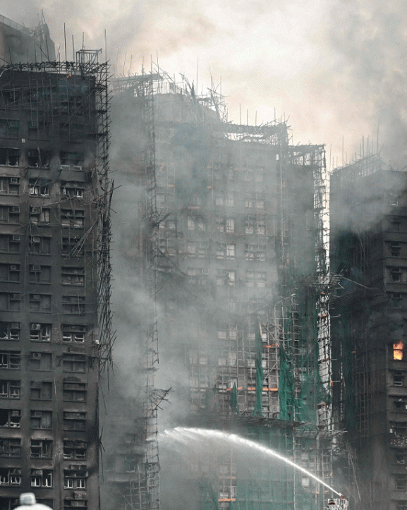 हङकङ आगलागी : मृत्यु हुनेको संख्या ९४ पुग्यो