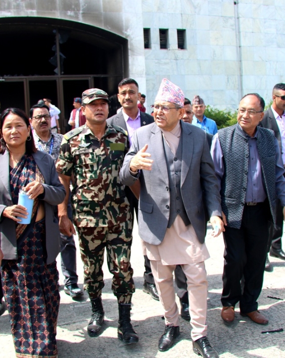 प्रतिनिधि सभा विघटन गर्ने अन्तरिम सरकारको निर्णयप्रति सभामुख घिमिरेको असन्तुष्टि