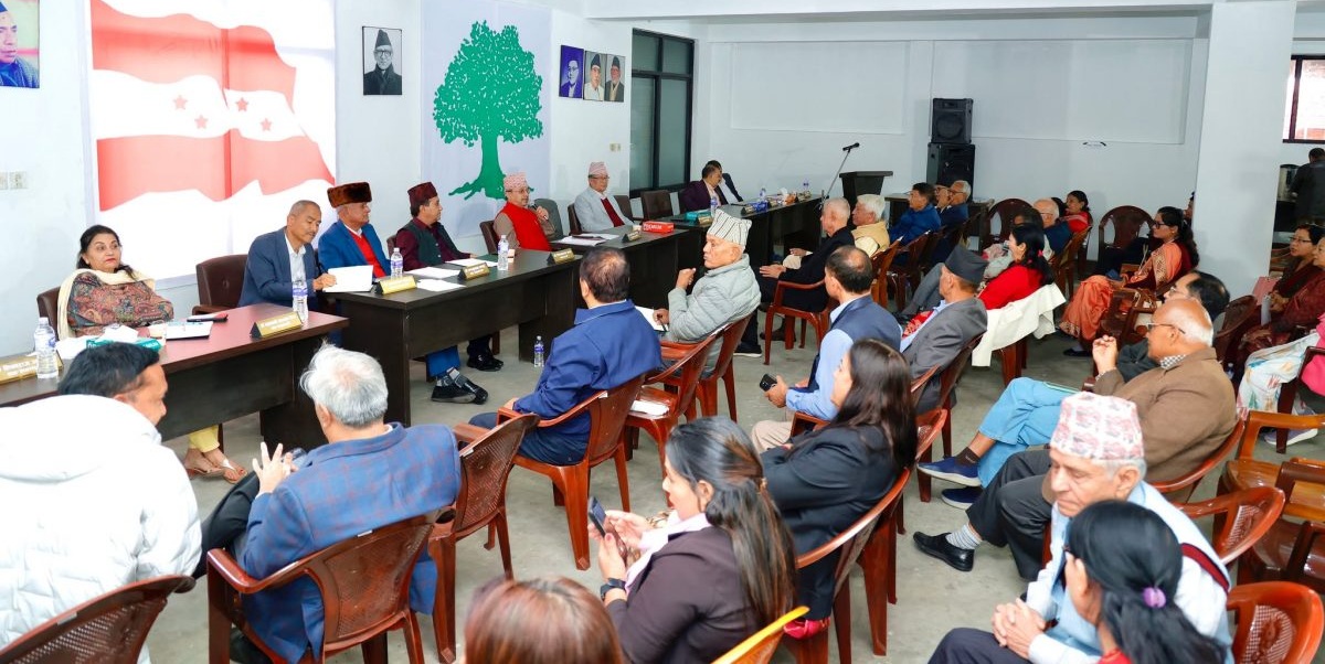 सानेपामै बन्धक बन्यो कांग्रेस