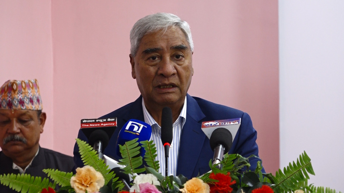 आवश्यकताअनुसार संविधान संशोधन हुन्छ : सभापति देउवा