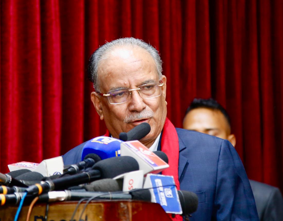 गणतन्त्रका उपलब्धि रक्षाका लागि माओवादी सदैव सकारात्मक छः अध्यक्ष दाहाल